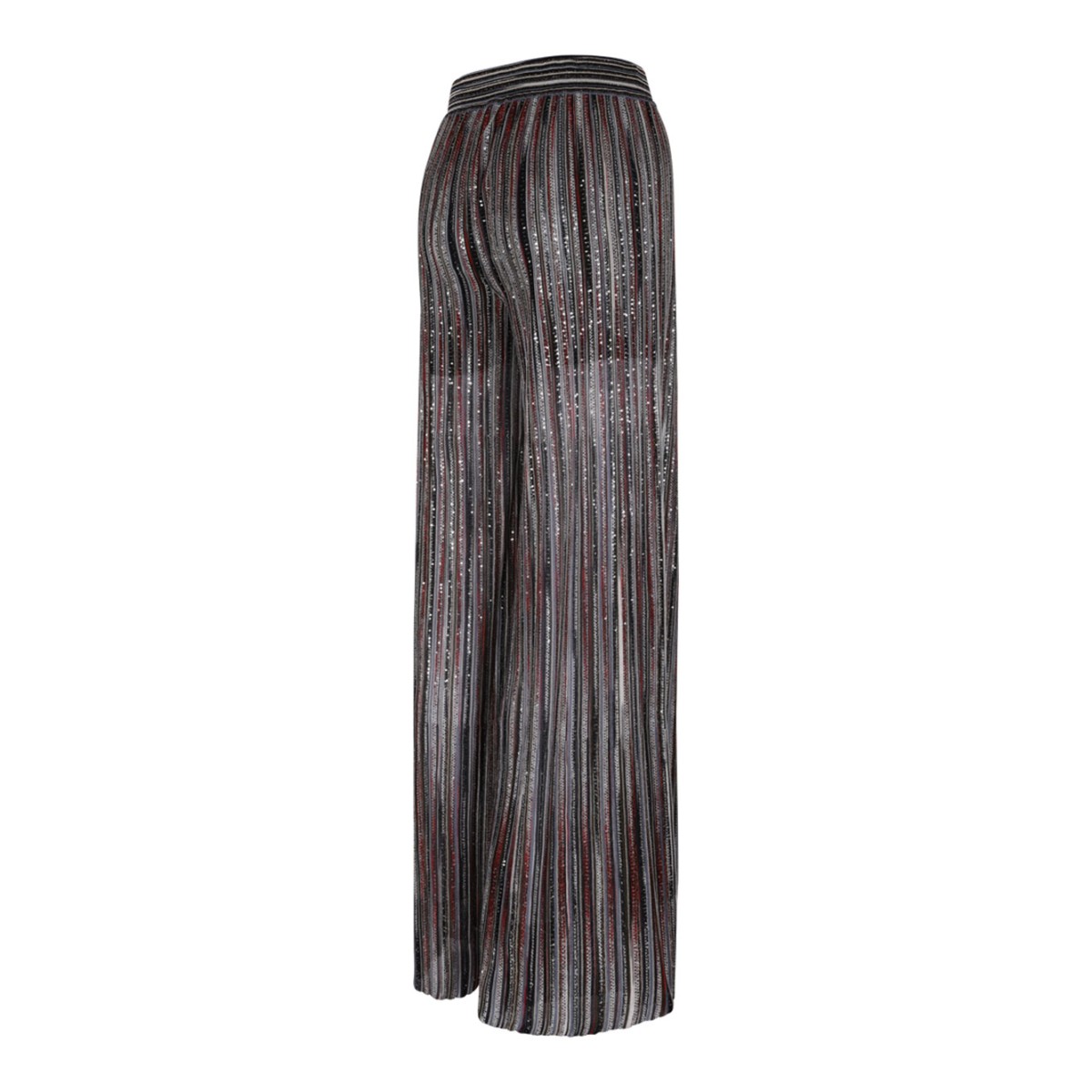 Multicolour Trousers With Sequins