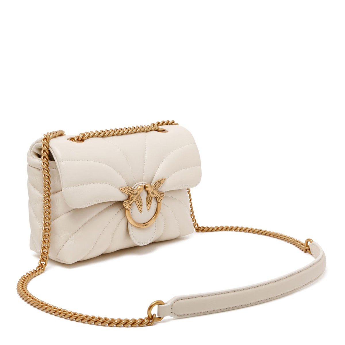 White Mini Love Puff Butterfly Bag