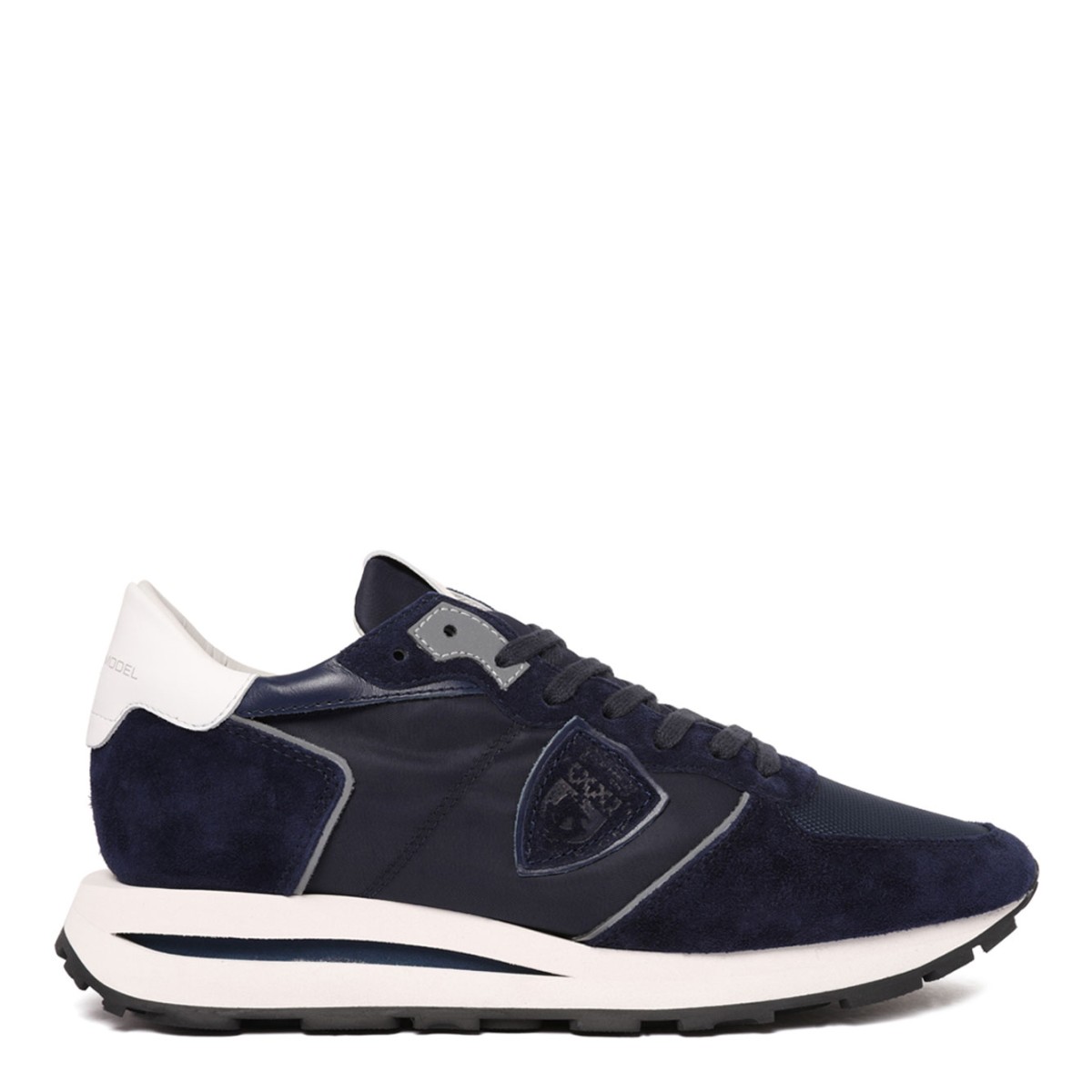 Dark Blue Tropez Haute Sneakers
