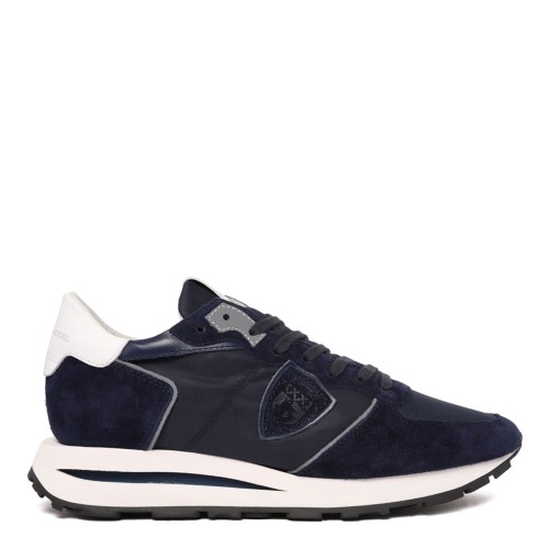 Dark Blue Tropez Haute Sneakers