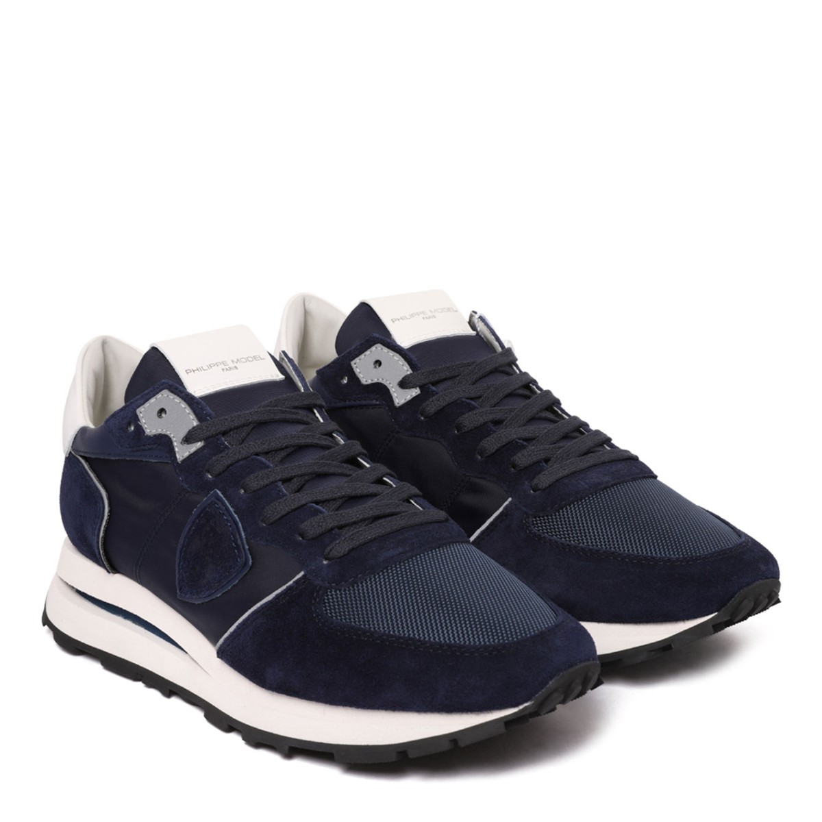 Dark Blue Tropez Haute Sneakers
