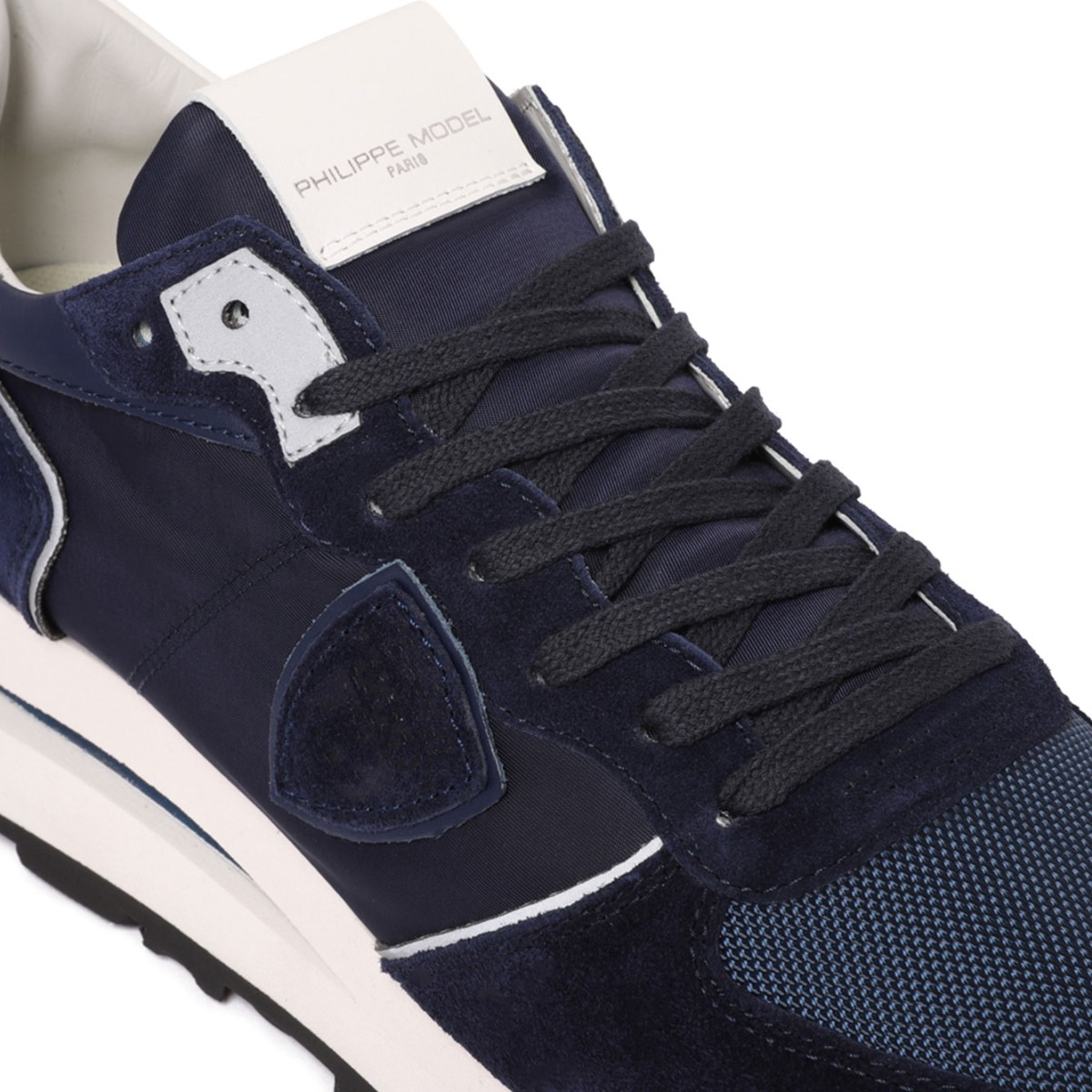 Dark Blue Tropez Haute Sneakers