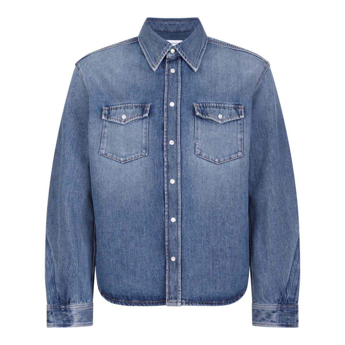 Medium Blue Denim Classic Shirt