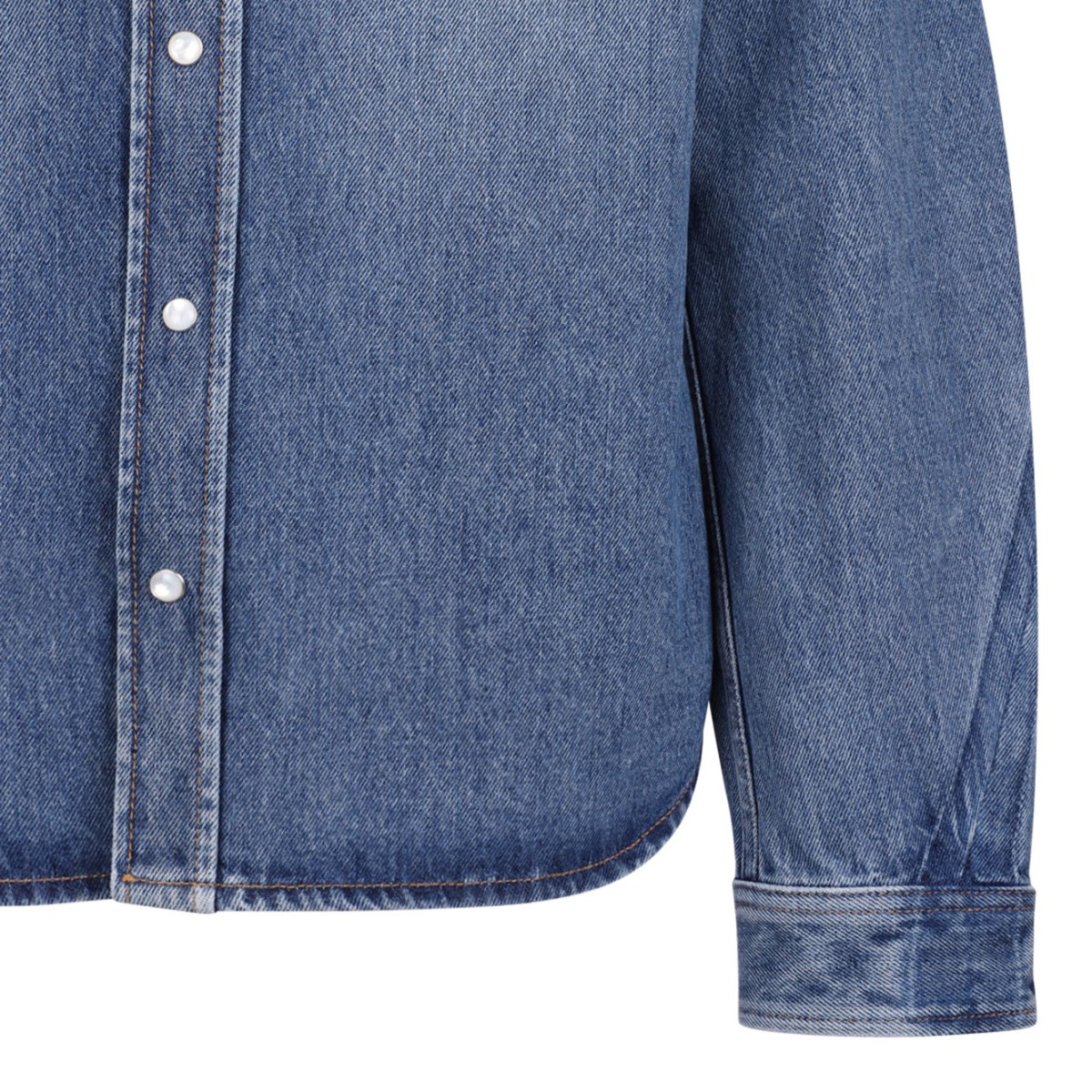 Medium Blue Denim Classic Shirt