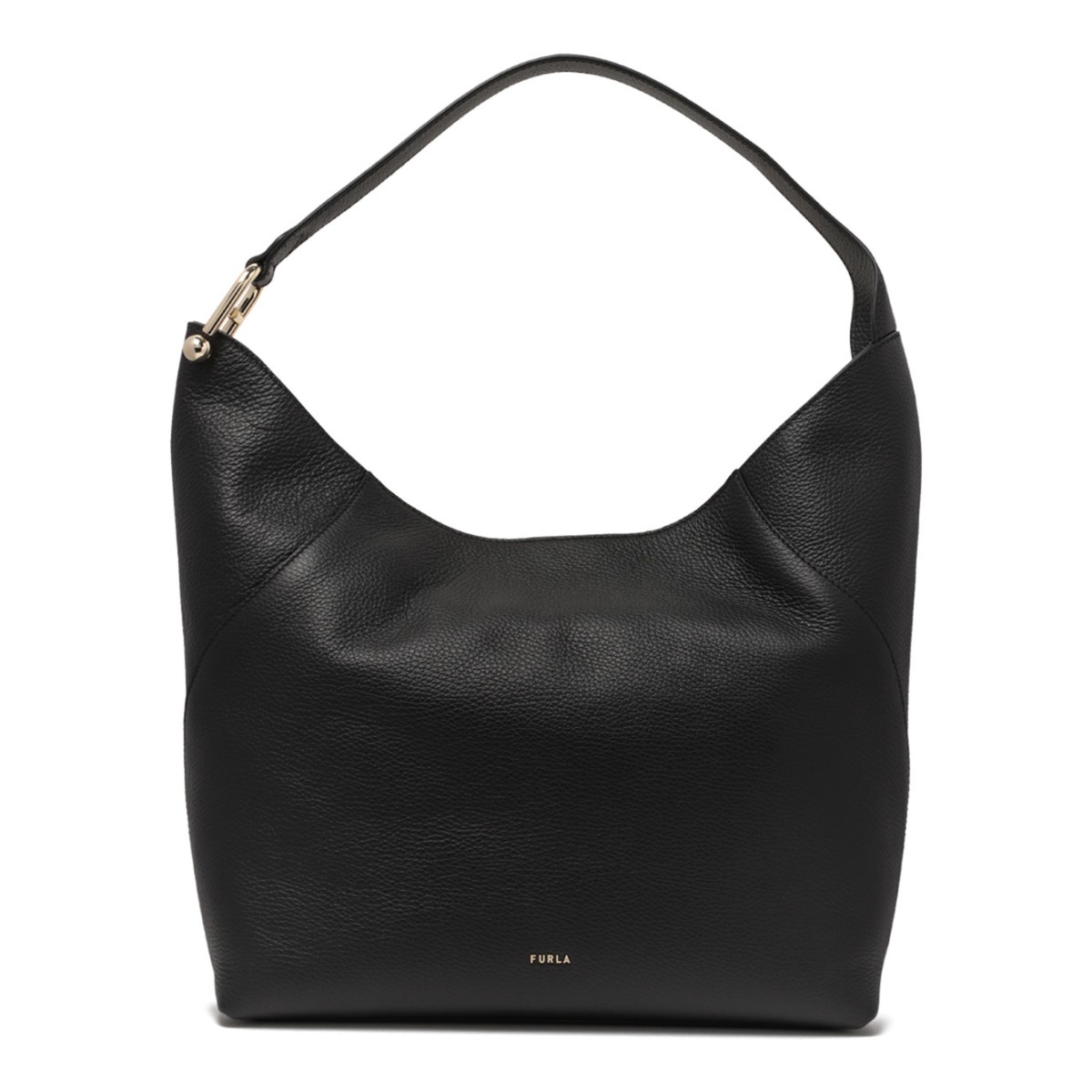 Black Lara Shoulder Bag L