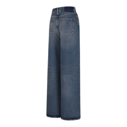 Blue Loose Fit Medium Wash Jeans