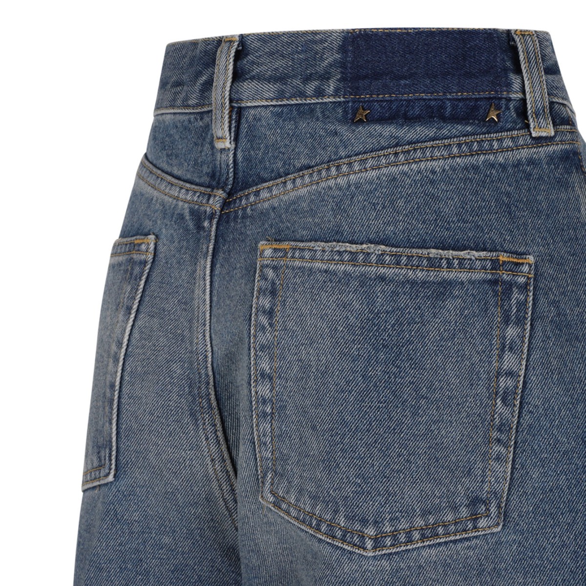 Blue Loose Fit Medium Wash Jeans