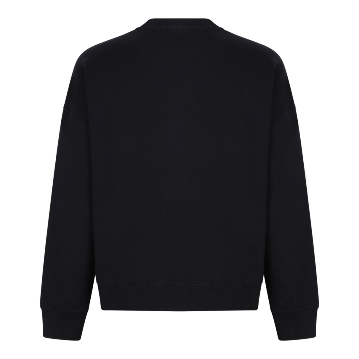 Black Logo Stamp Sweatshirt