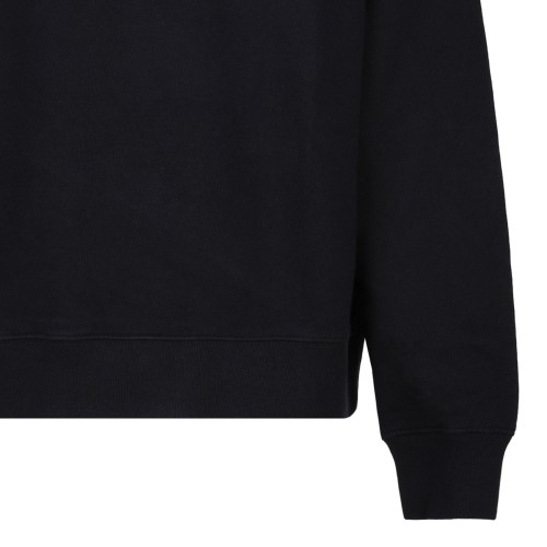 Black Logo Stamp Sweatshirt
