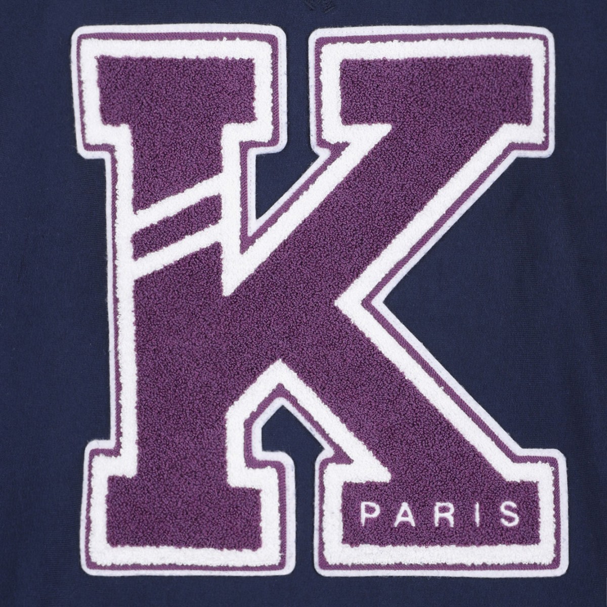 Midnight Blue Logo-Applique Sweatshirt