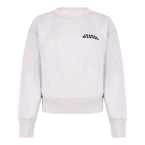 Ecru Shad Logo Embroidered Sweater