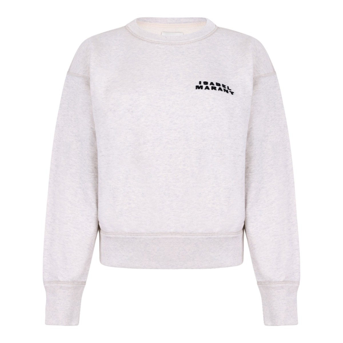 Ecru Shad Logo Embroidered Sweater