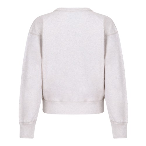 Ecru Shad Logo Embroidered Sweater