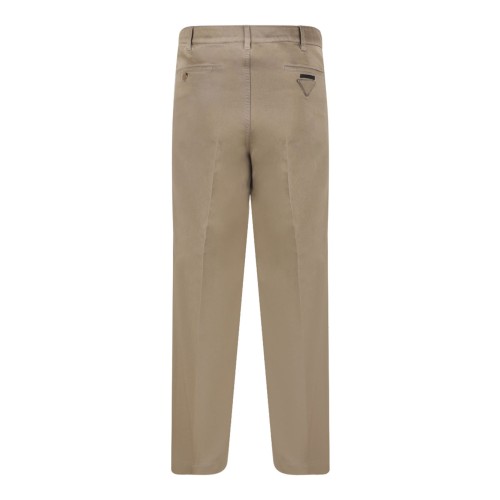 Camel Brown Chinos Trousers 2