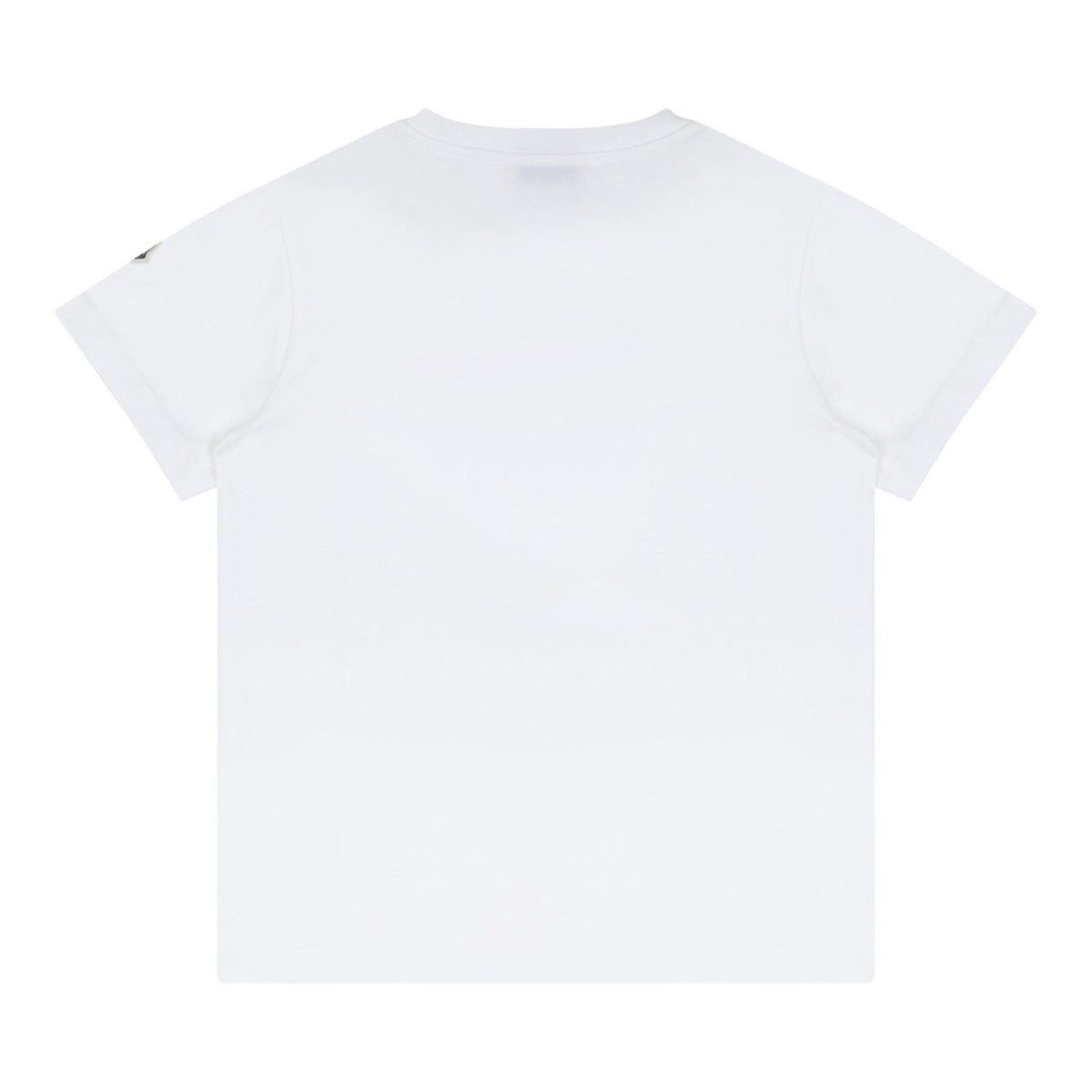 White Logo Print T-Shirt