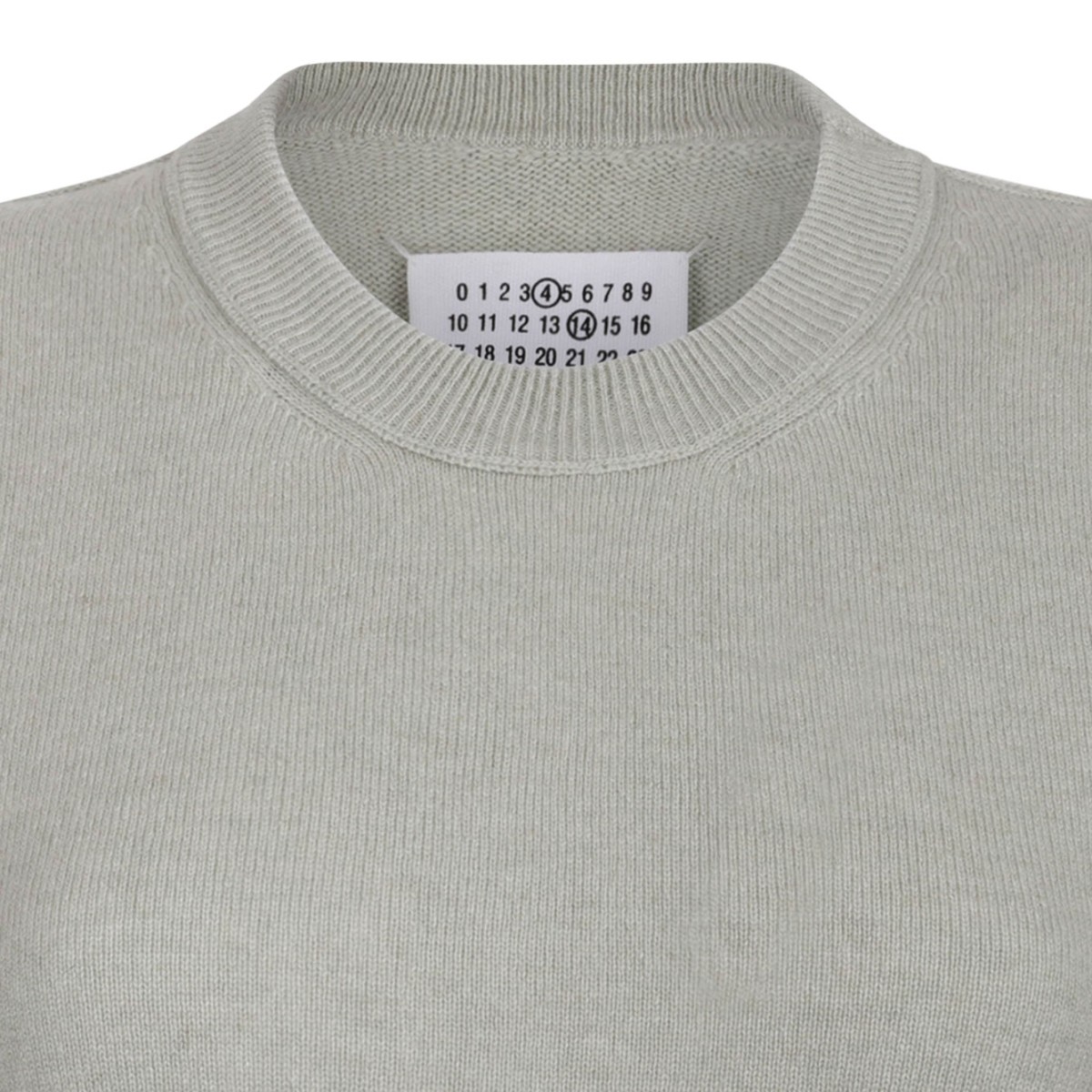 Pistacchio Crew-Neck Cashmere Jumper