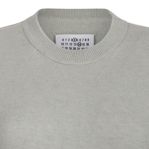 Pistacchio Crew-Neck Cashmere Jumper