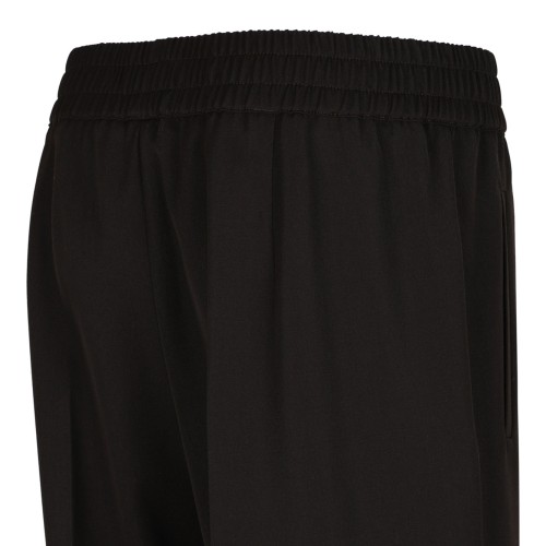 Brown Wool Garbadine Trousers