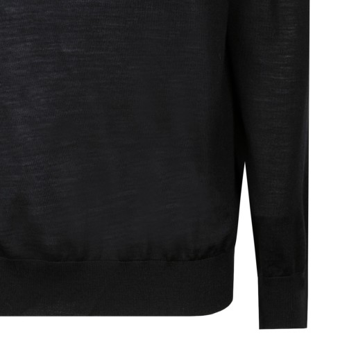 Black Wool Sweater