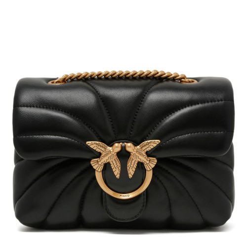 Black Mini Love Puff Butterfly Bag