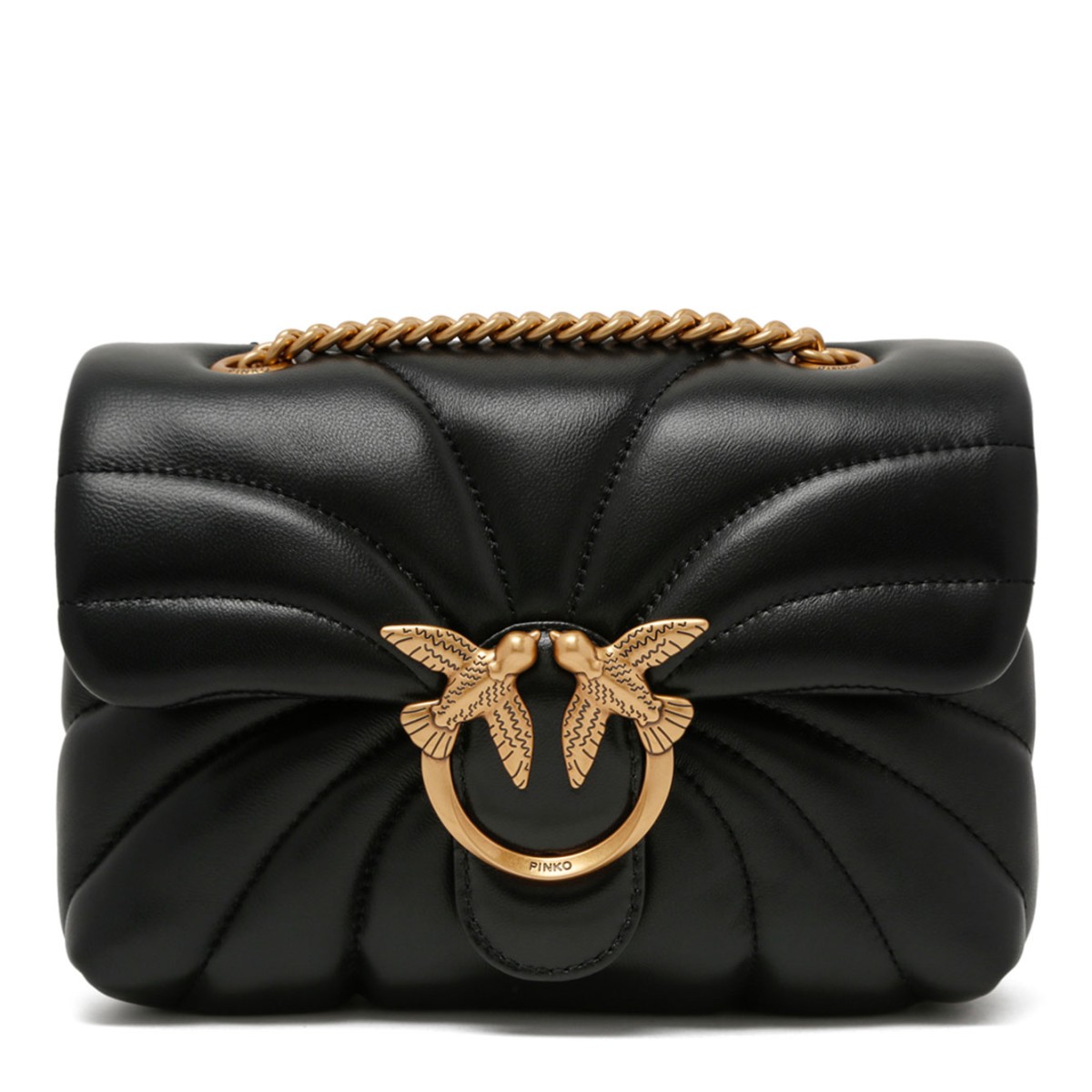 Black Mini Love Puff Butterfly Bag