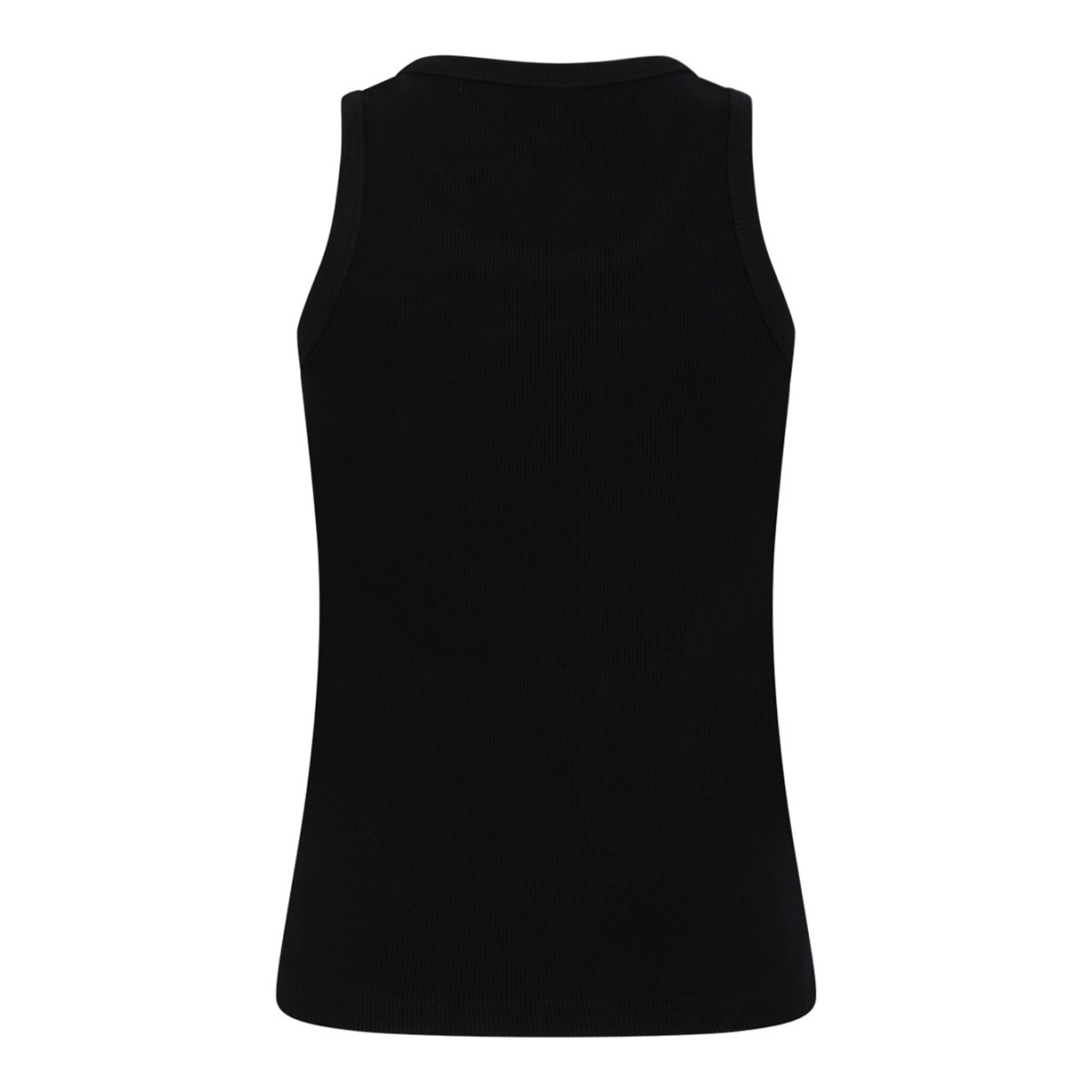 Black Slim-Fit Cotton Tank Top With Givenchy Paris Print