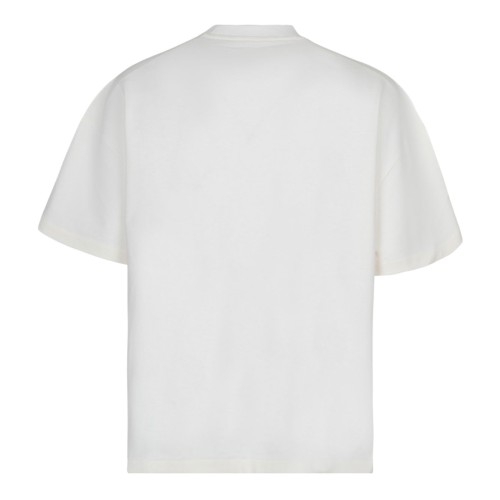 White Logo Print T-Shirt 2