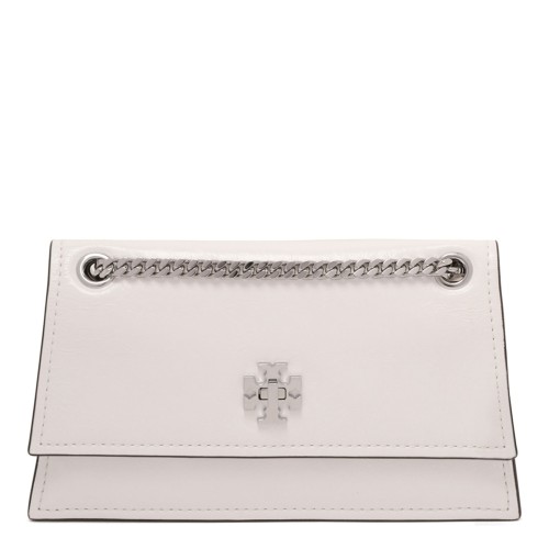 White Kira Turnlock Mini Bag