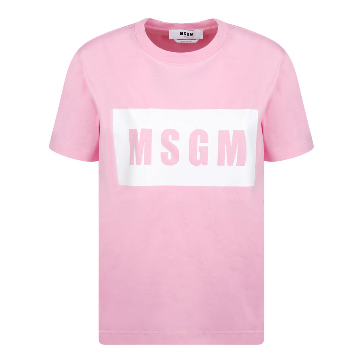 Pink Logo Print T-Shirt