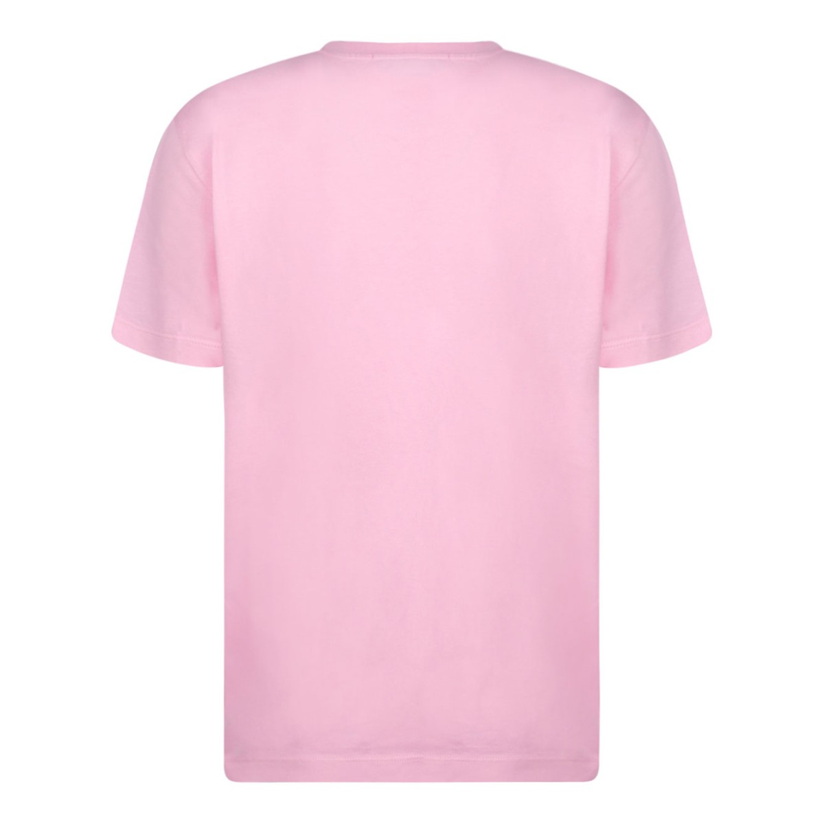 Pink Logo Print T-Shirt
