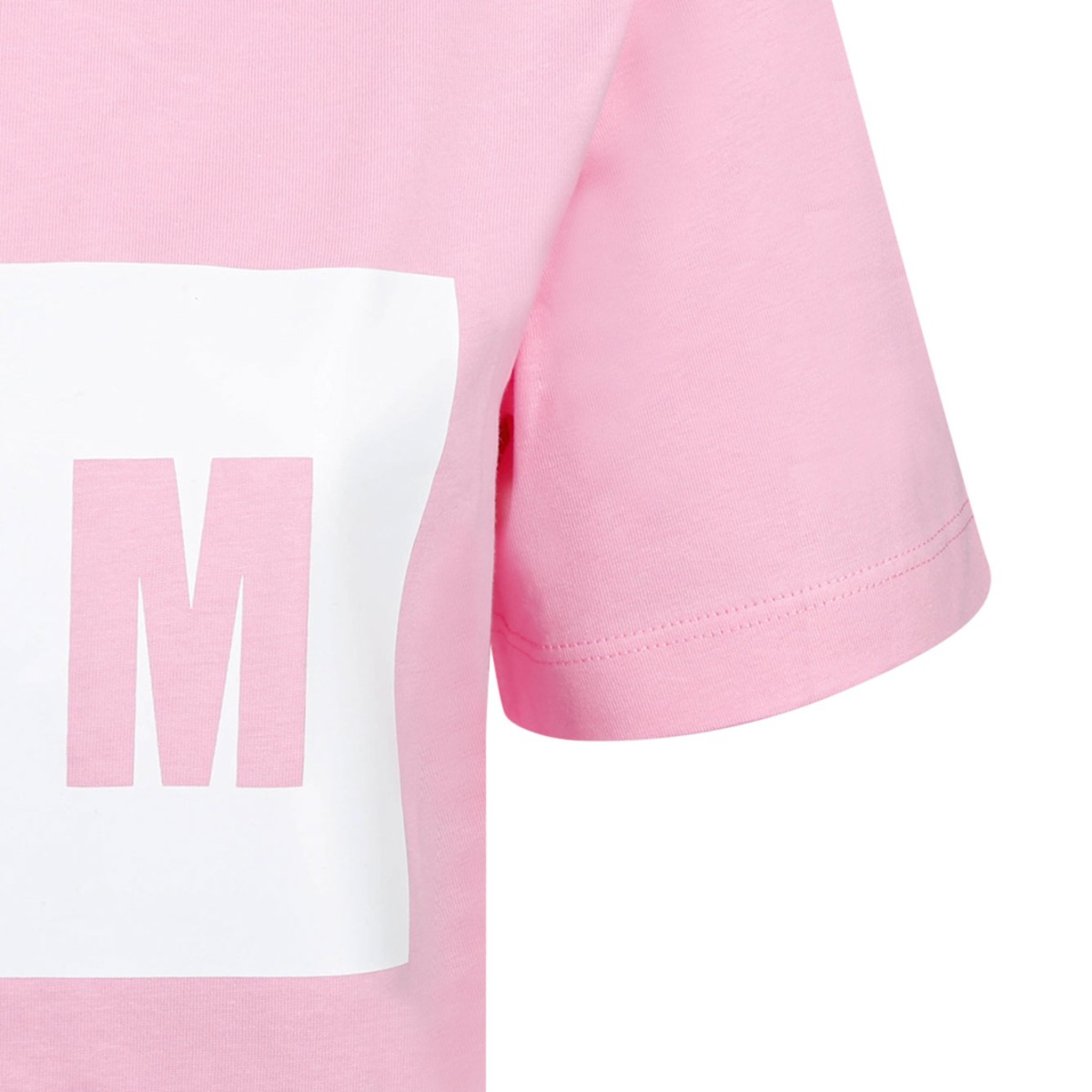 Pink Logo Print T-Shirt