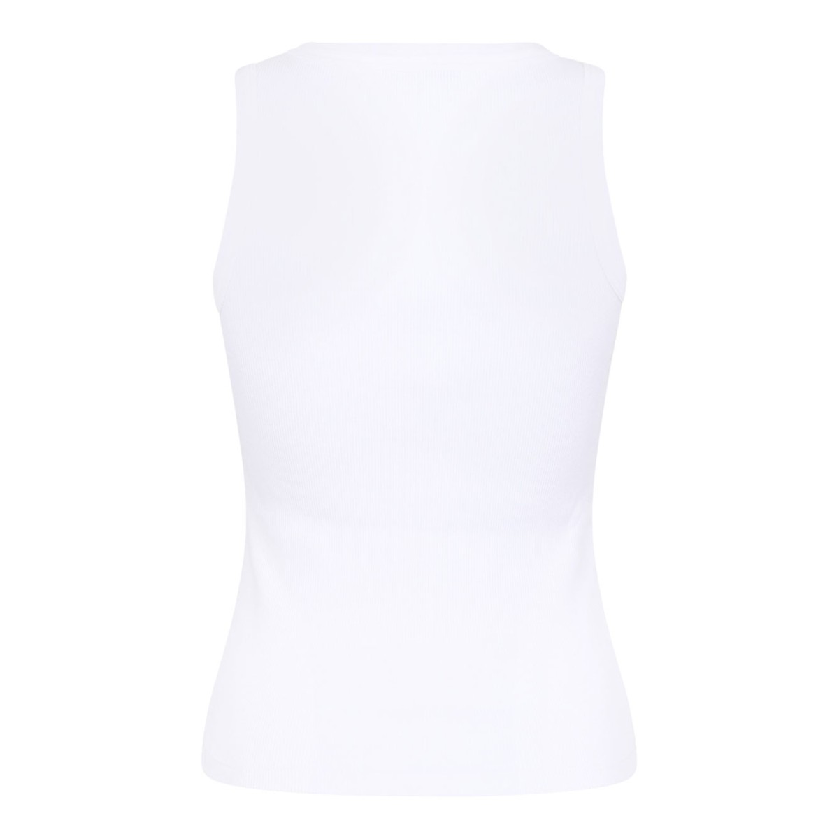 White Slim-Fit Cotton Tank Top With Givenchy Paris Print