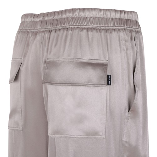 Dark Silver Cargo PJ Pants