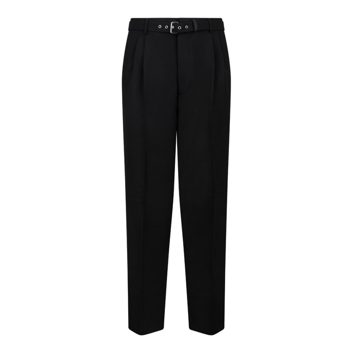 Black Wool Trousers