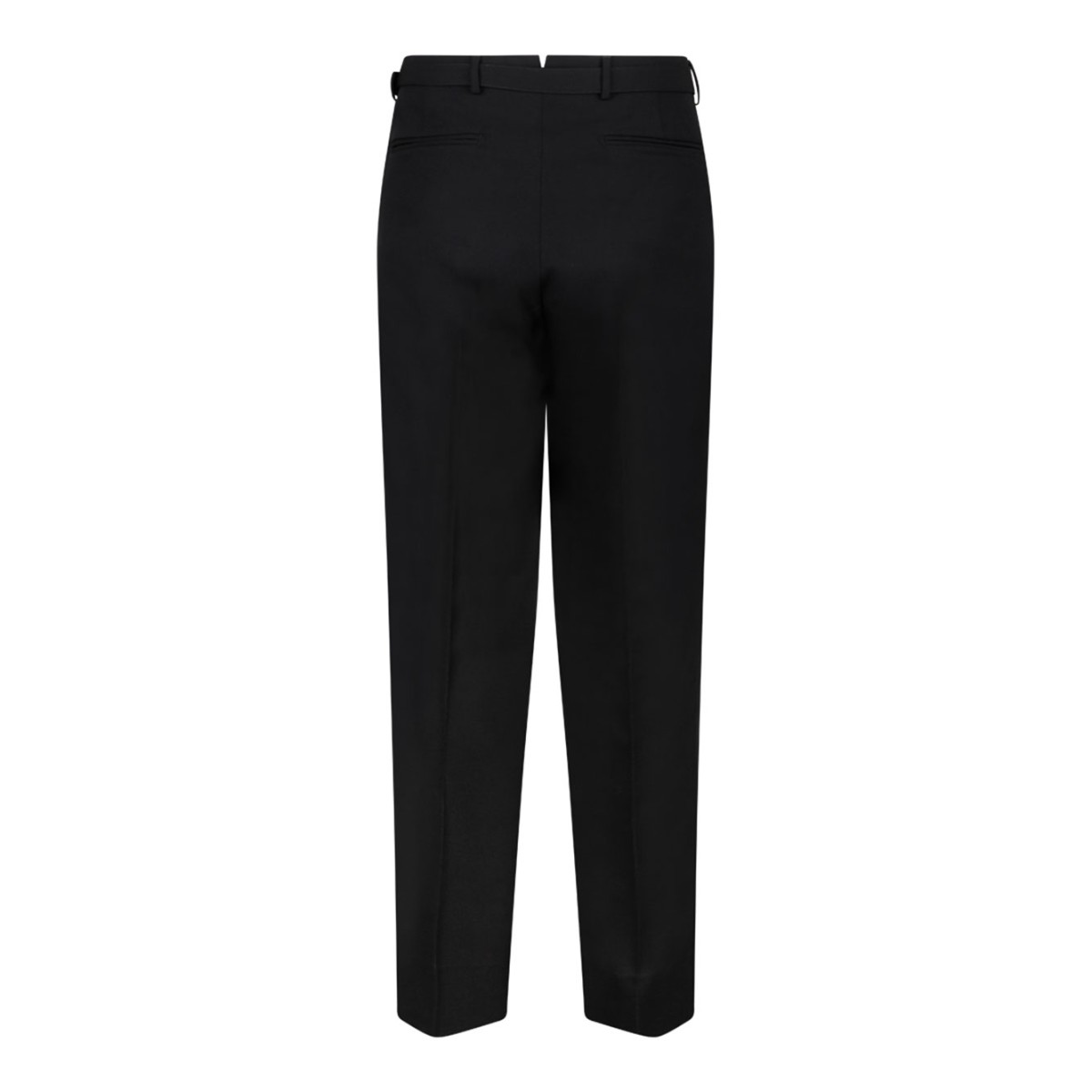 Black Wool Trousers