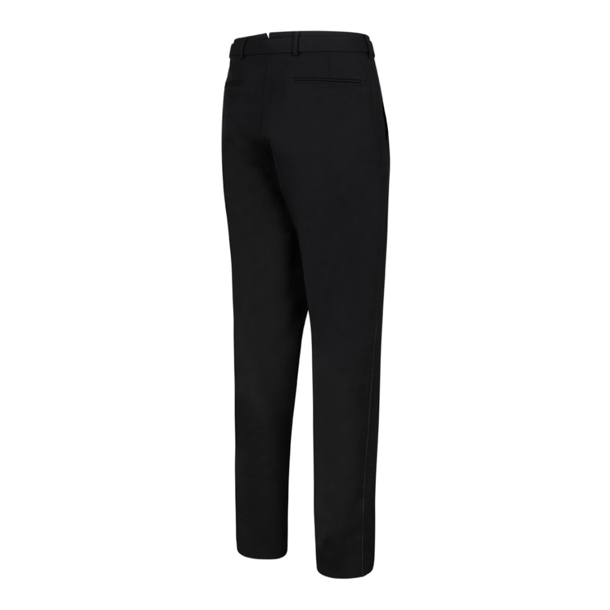 Black Wool Trousers