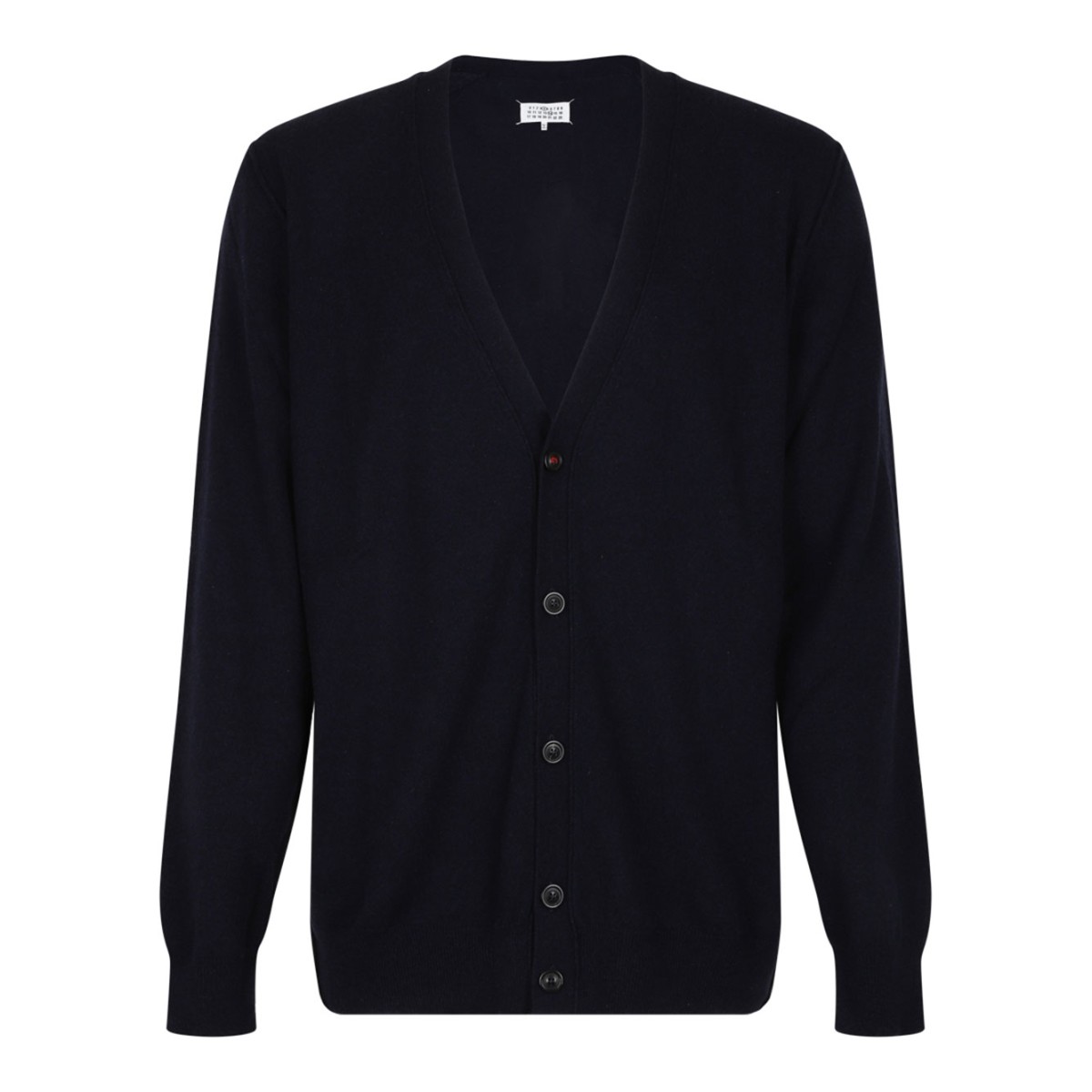 Maison Margiela Black Cashmere Cardigan