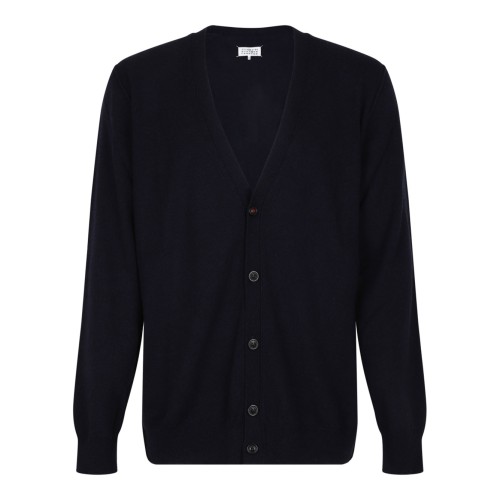Maison Margiela Black Cashmere Cardigan