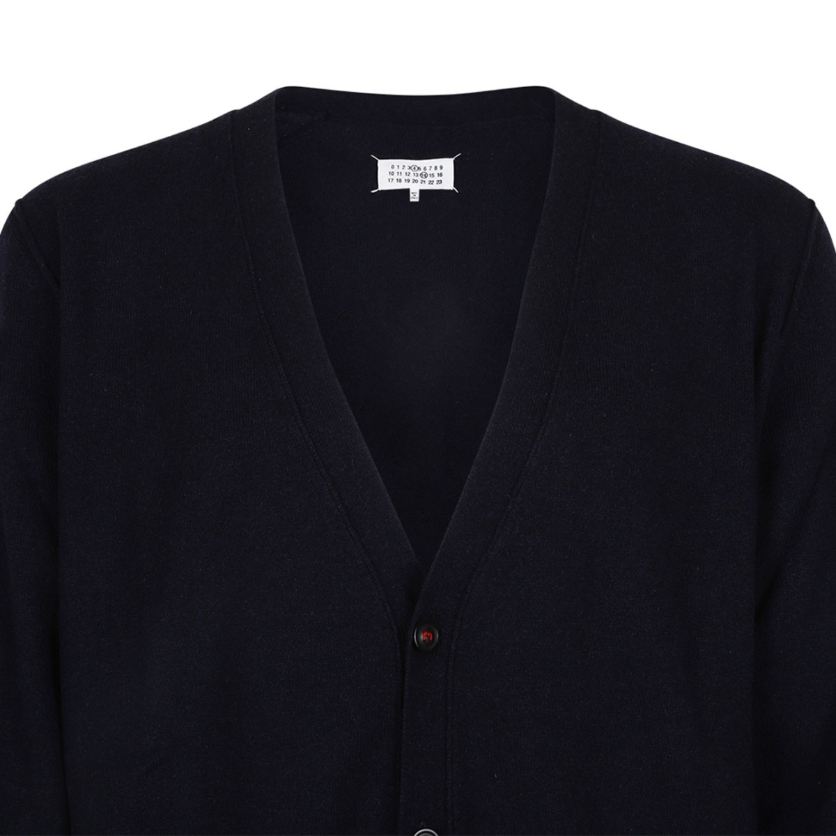 Maison Margiela Black Cashmere Cardigan