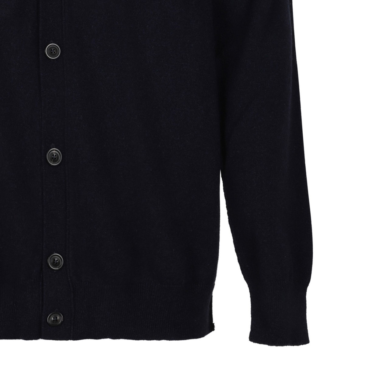 Maison Margiela Black Cashmere Cardigan