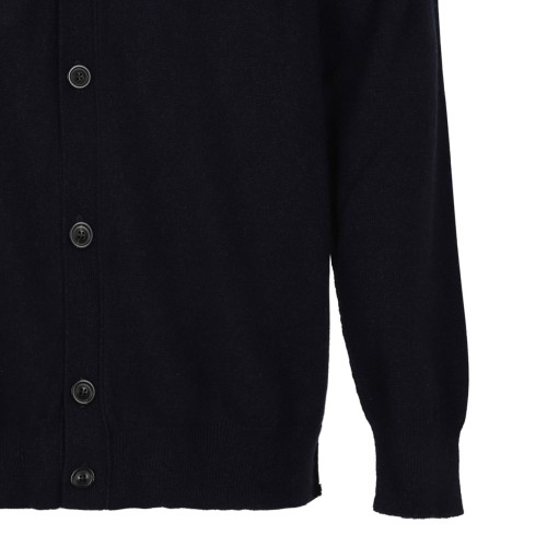 Maison Margiela Black Cashmere Cardigan