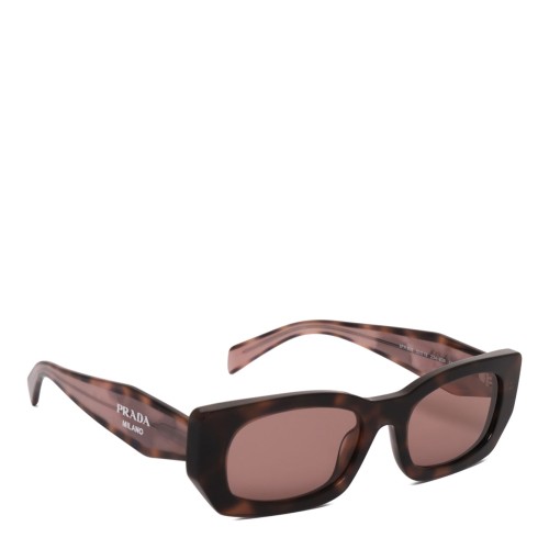 Mauve Rectangular Sunglasses