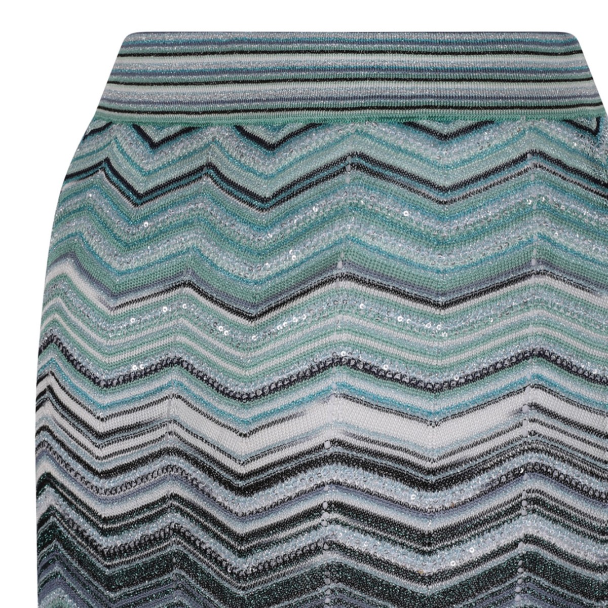 Turquoise Long Pencil Skirt