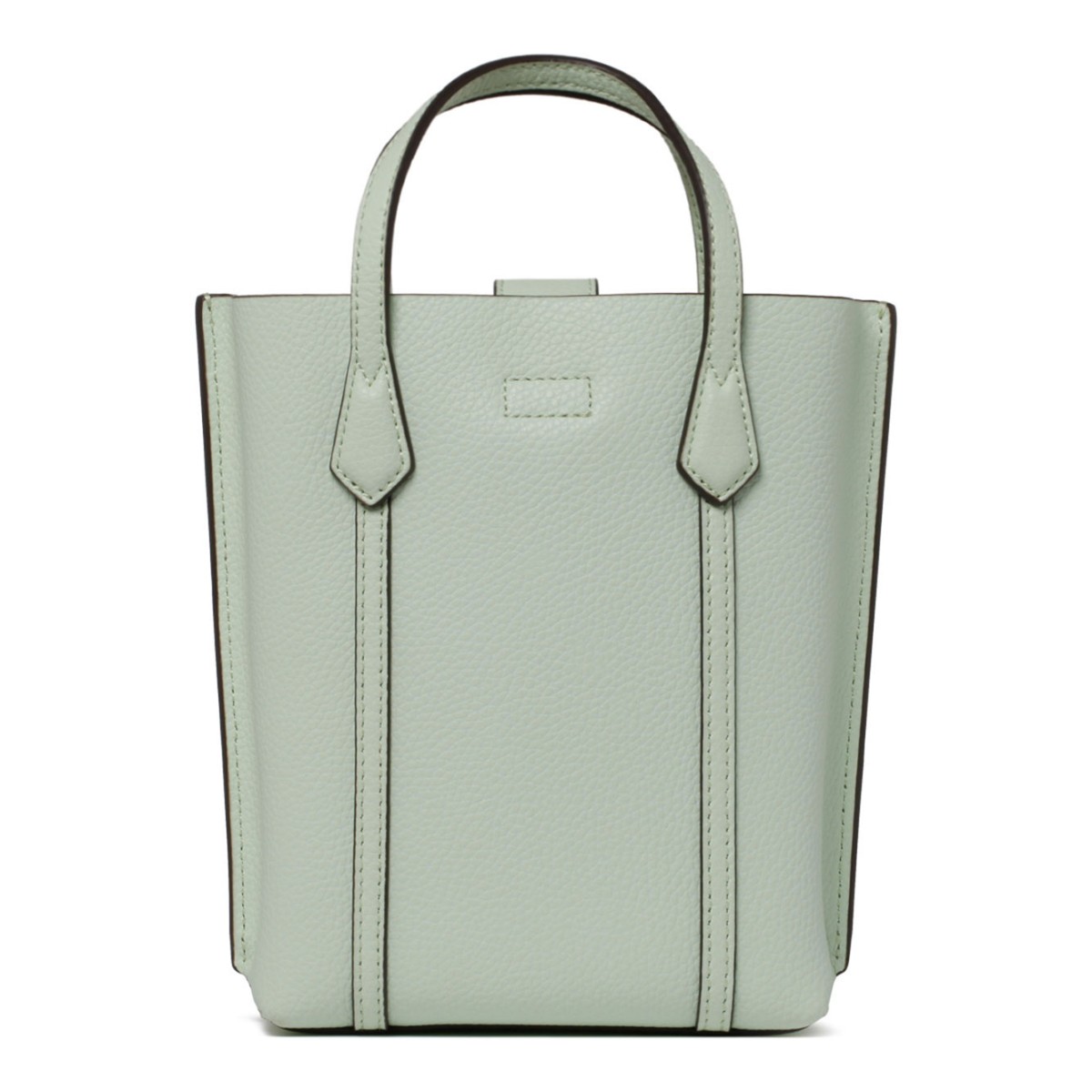 Meadow Mist Calf Leather Mini Perry Tote Bag