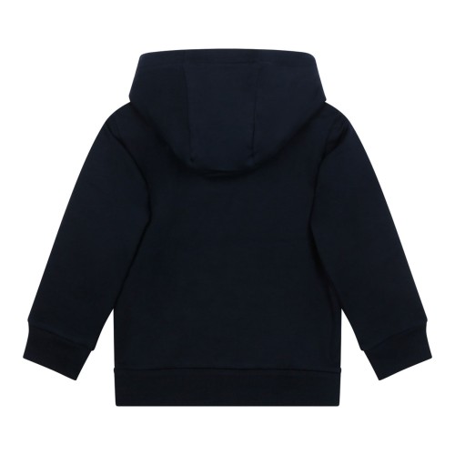 Navy Blue Striped Cardigan