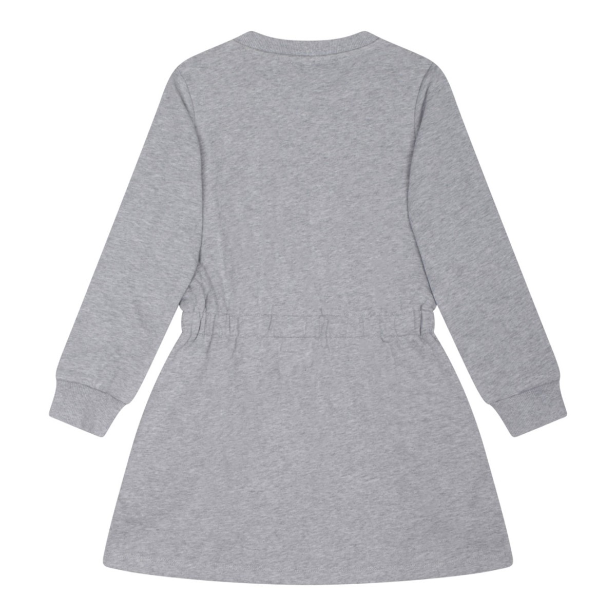 Light Grey Logo Print Dress