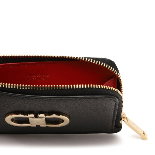 Black Credit Card Holder With Coin Purse