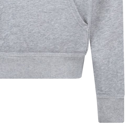Grey Syla Embroidered Logo Hoodie