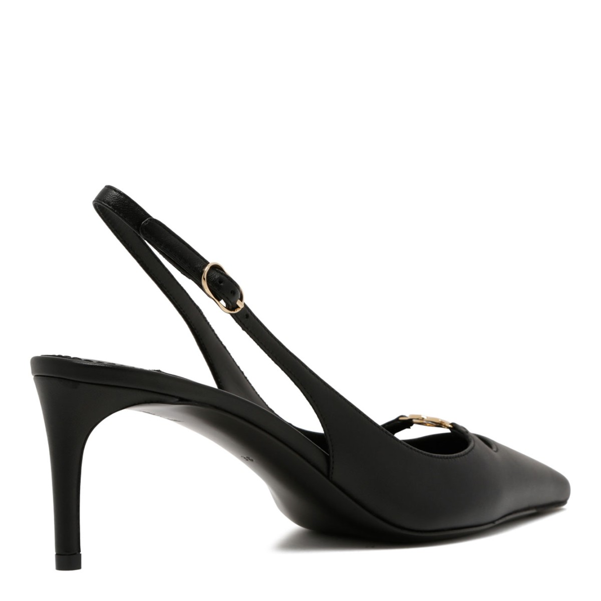 Black Lollo Leather High Heels Pumps