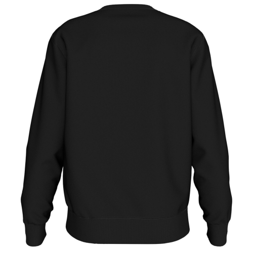 Black Logo Print Cotton Sweatshirt 2